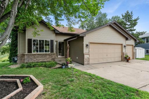 This property has been beautifully landscaped.