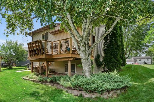 This property has been beautifully landscaped.