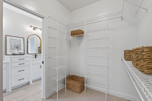 Look at all this closet space!