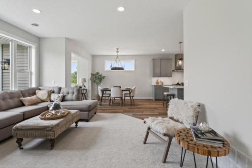 High quality carpet, make this room extra cozy.