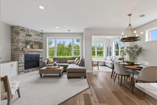 Notice all the oversized Andersen Windows - no gloomy days in this house.