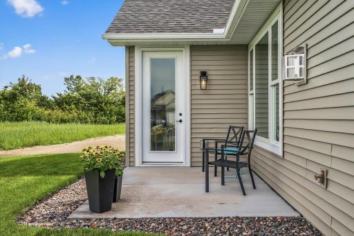 Patio off the Sun Room.