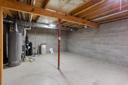4th level houses mechanicals and laundry. All newer mechanicals. Please check MLS listing for dates of all.