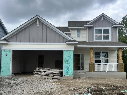 Photo of the actual home as of 7.18! Home is under construction and set to be complete in September.