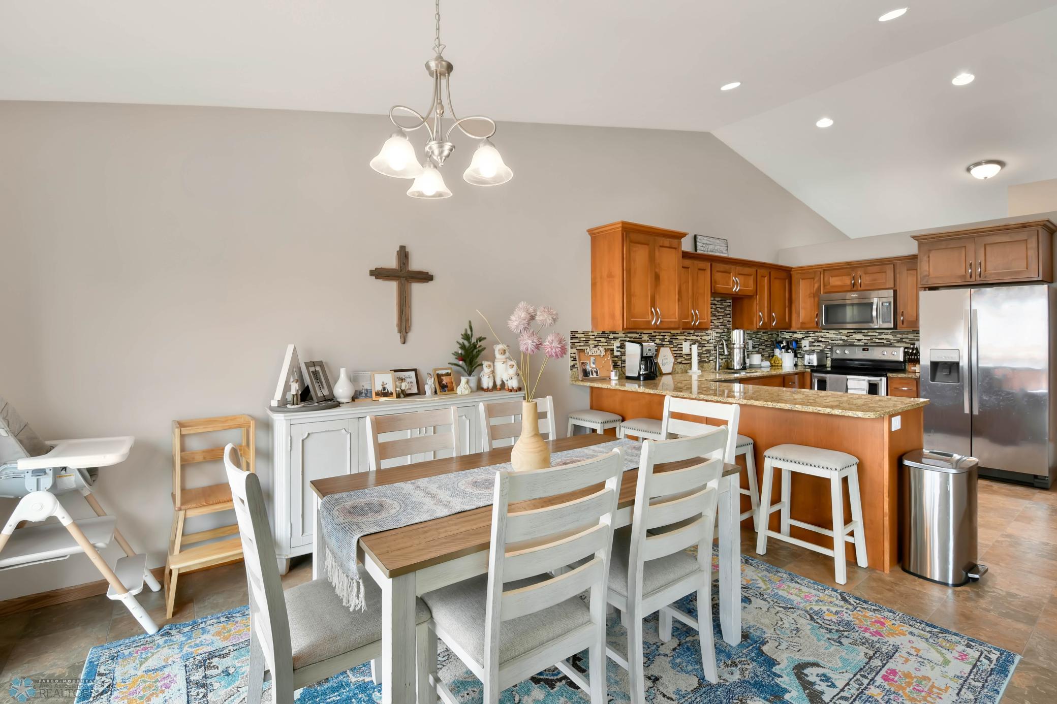 Kitchen and dining