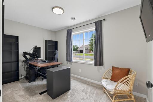 Fourth bedroom currently used as an office