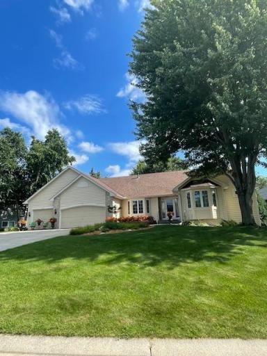 Enjoy this beautiful cul de sac location and the one level living it offers
