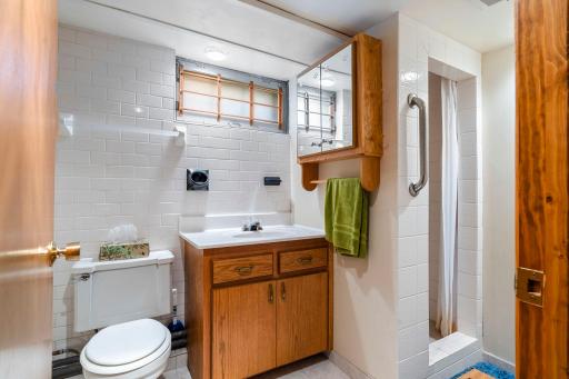 Convenient bathroom on each level. 3/4 basement bathroom.