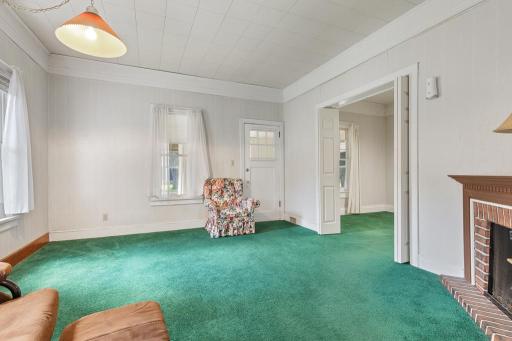 The first steps inside capture vibes from the 70s! This home has been so well maintained!