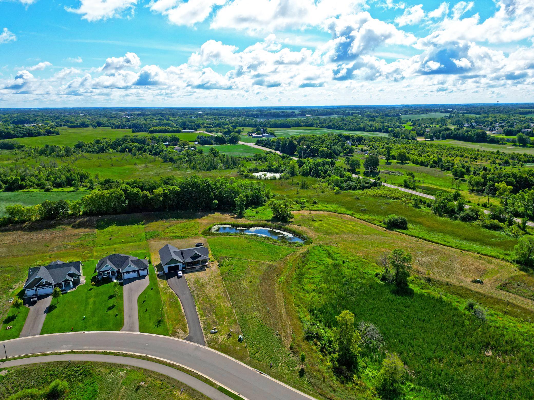 Fall in love with this beautiful 3.21 acre lot, an ideal spot for building your dream home in a welcoming neighborhood with views of Lake John.