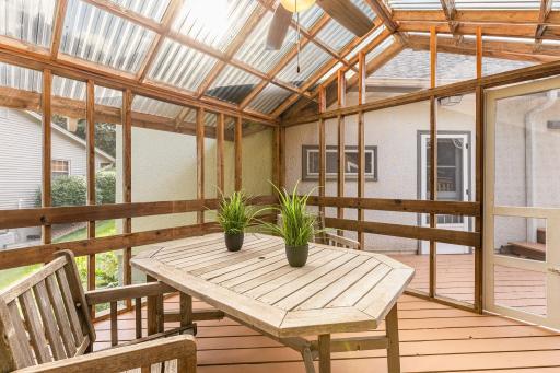 Your own screen house is the perfect place for summer evenings
