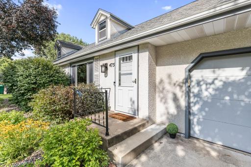 Easy entrance to mostly one level living