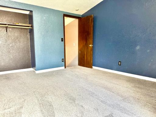 Large upper level bedroom measuring 17x12.