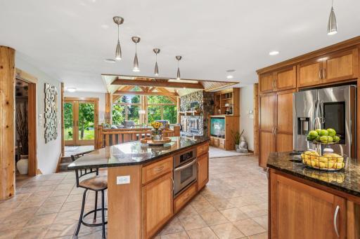 The well-designed, open floor plan offers ease of function and enjoyment for family and guest a-like.
