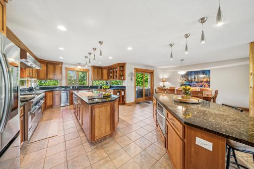 'Too many cooks in the kitchen' is a thing of the past! You will appreciate the generous amount of countertop prep space and the ample room to navigate.