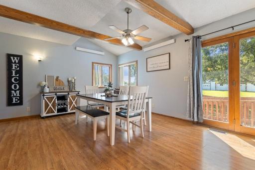 The beams add so much charm and character!