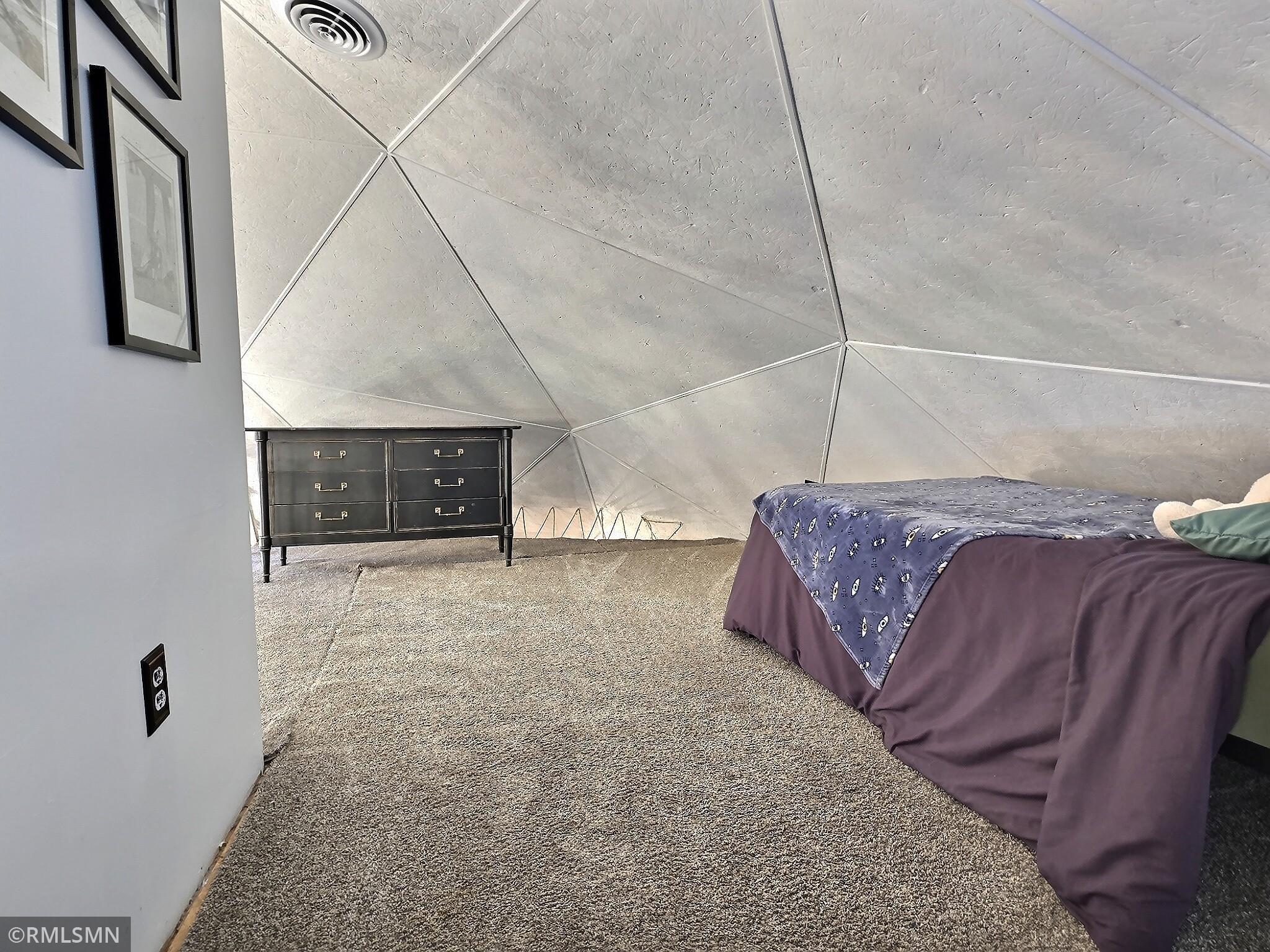 Loft area provides additional flex space