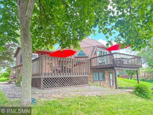 Enjoy multiple decks facing the lake providing plenty of space for gatherings.