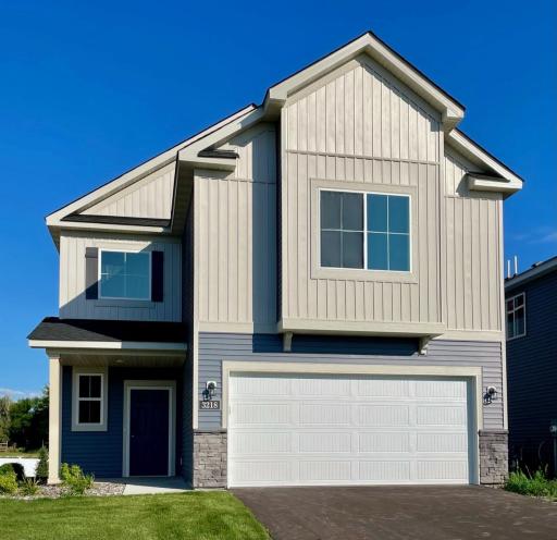 3218 Kady Ave NE- Completed New Construction Home ready for quick move-in! Homesite located on a No Outlet Street. Highlights include a main floor office plus a great room, 2 story foyer ceiling, & 3 bedrooms plus a versatile loft upstairs.