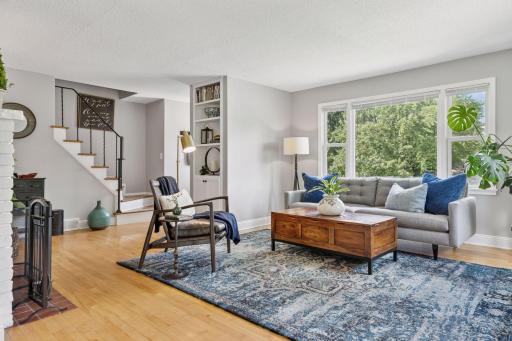 2622 Parkview Boulevard - Living Room is Open and Airy with Plentiful Natural Light and Stunning Hardwood Floors - Spacecrafting
