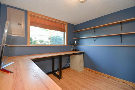 Additional room in lower level, perfect for an office/multi purpose area