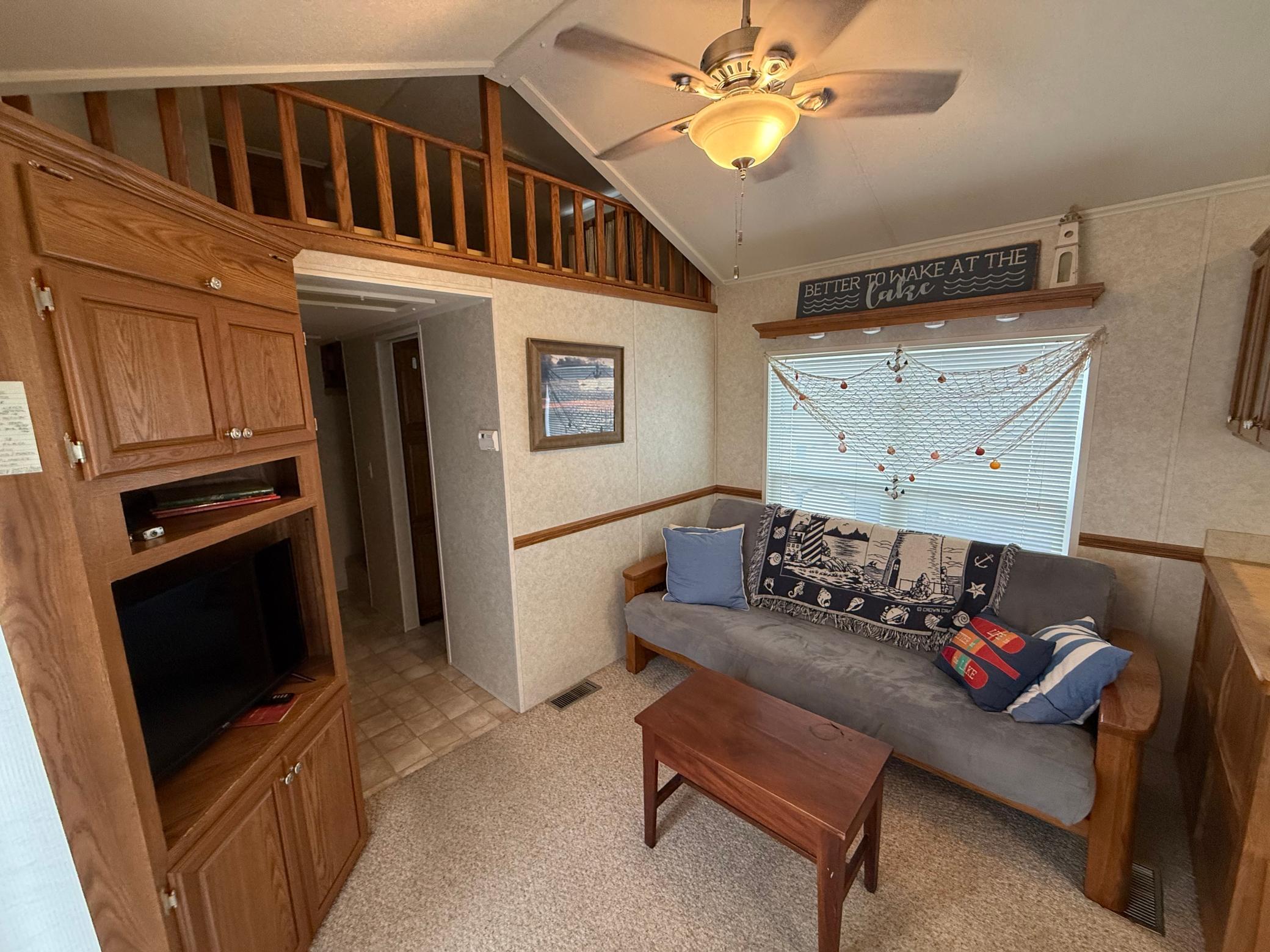 Open concept living/kitchen/dining