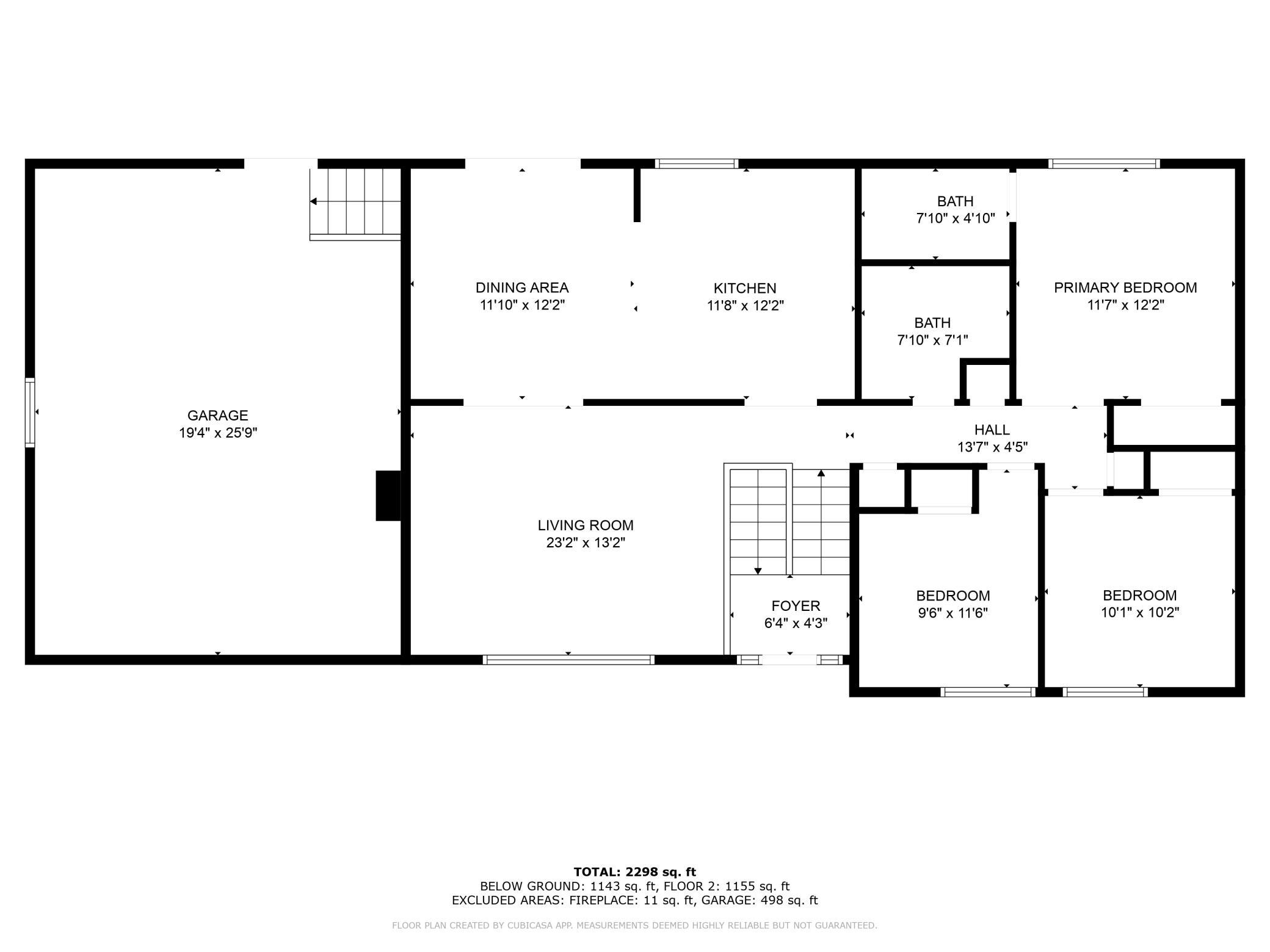 2000 E 115th St - Lower level layout
