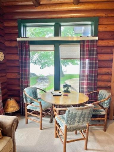 Sun room also has views of the lake toward the front of the house