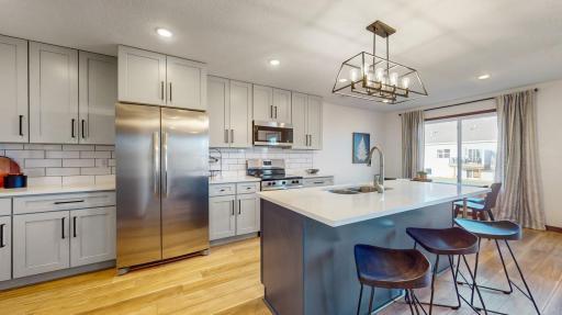 You will love this huge kitchen (Photos are of similar unit with similar finishes)
