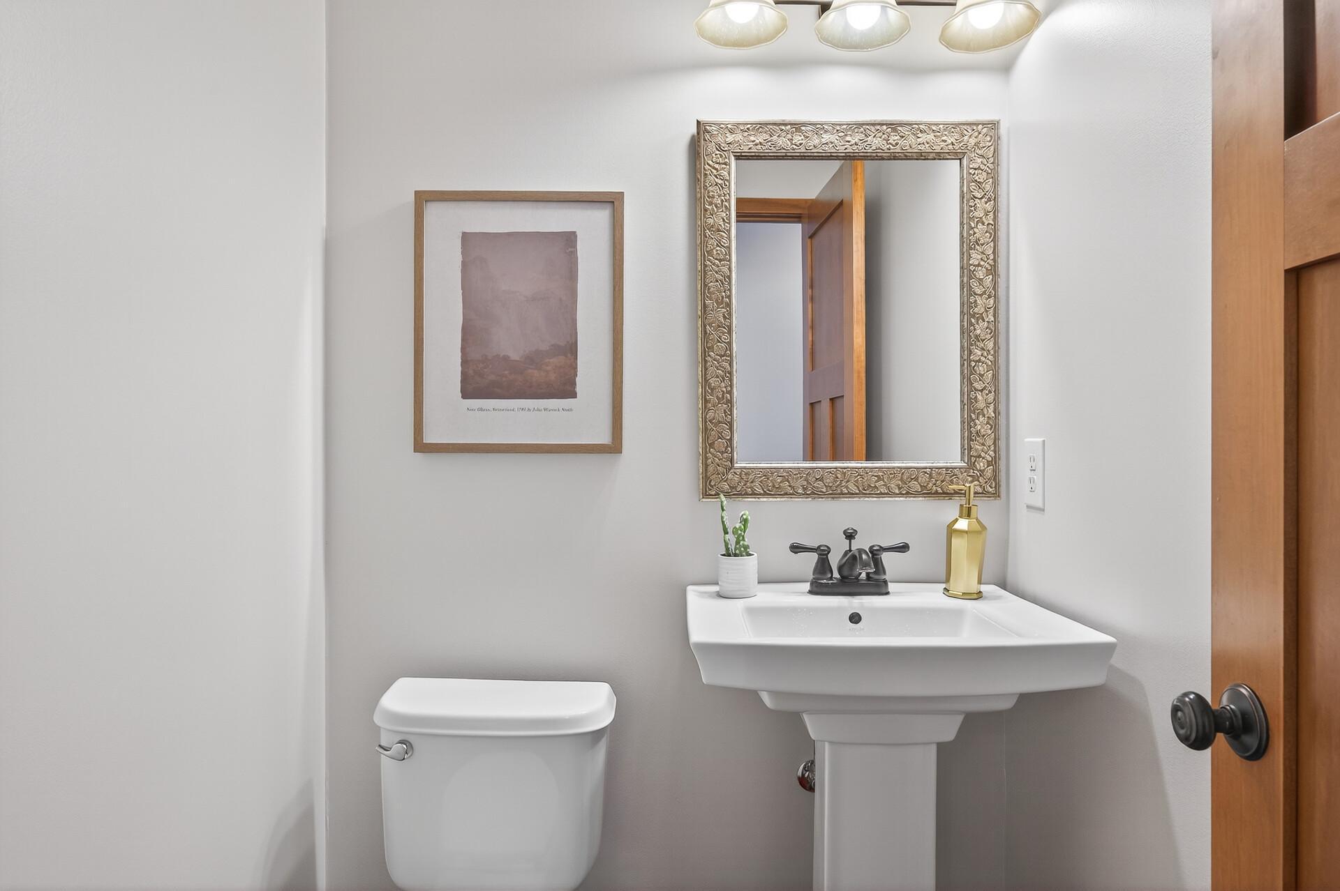 1/2 bath