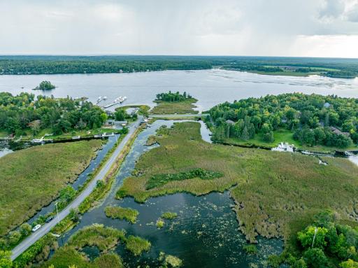 Approximately 750' of shoreline