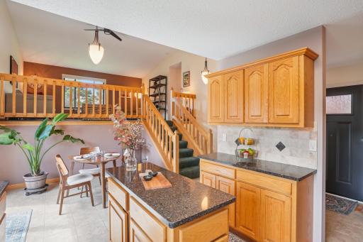 Fabulous layout of the living area as seen from the kitchen