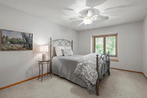 Two of the bedrooms offer charming window seats.