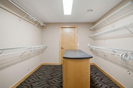 Walk-In Closet with Island