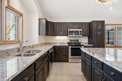 Freshly Painted Cabinets