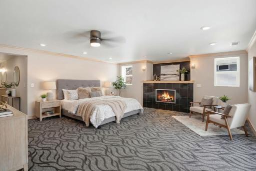 Lower Level Primary Suite