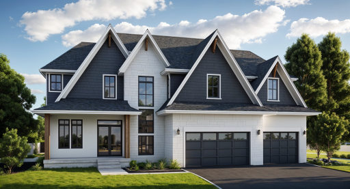 Potential front elevation (for informational purposes only, actual finishes may be different)