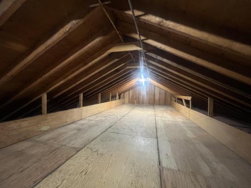 Walk-up House Attic