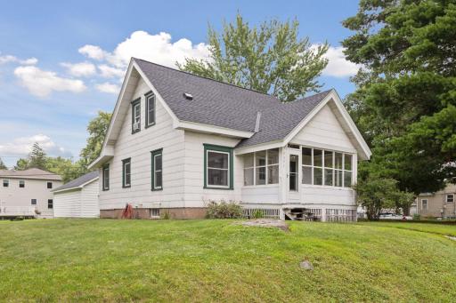 It has a south front porch which is especially wonderful during the cooler months.