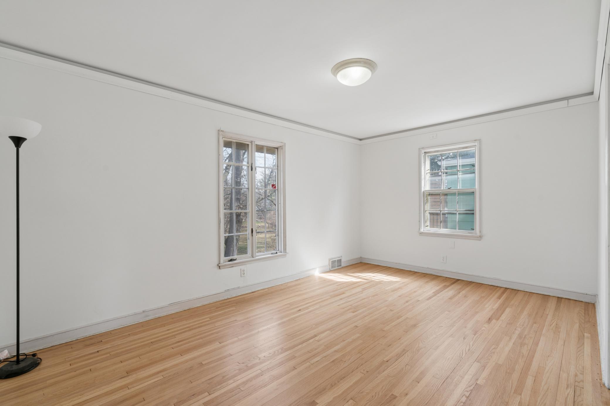 One of three main level bedrooms