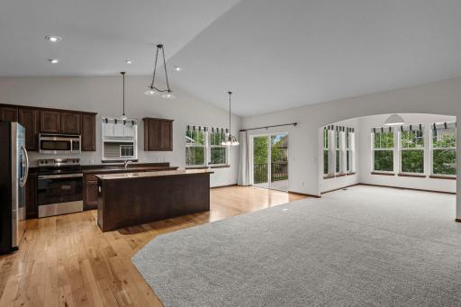 Photo for 4902 Brooklyn Lane, Eagan, MN 55123 - listing #6777068 Bright open layout with vaulted ceilings and stunning interior design