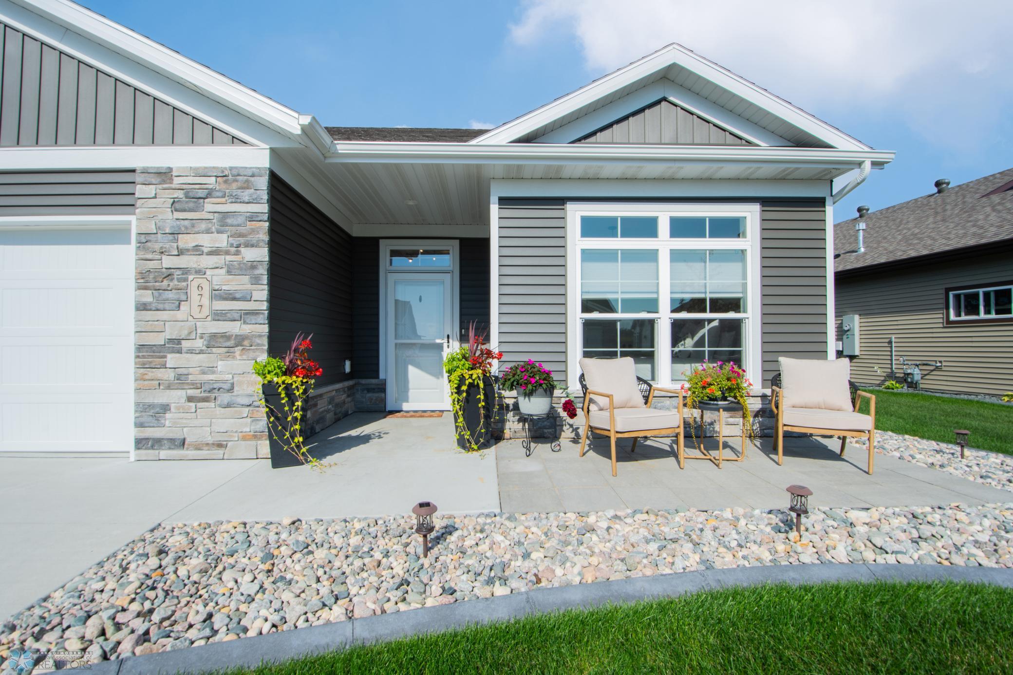 Grand Entrance with Patio