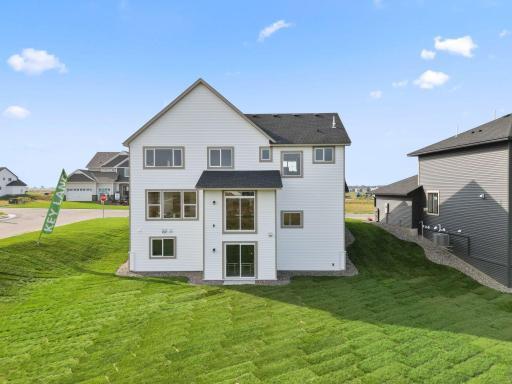 Home built on walk-out lot with large backyard