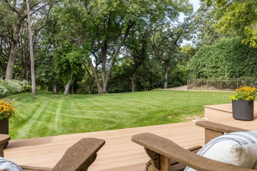 Perched above the scenic Minnehaha Creek, where views inspire relaxed living
