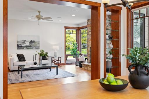 Seamless flow from dining to living, creating an inviting harmony throughout