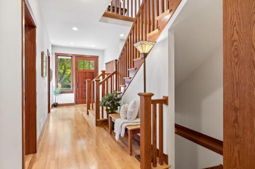 Thoughtfully designed with an abundance of natural light throughout. Let's go upstairs!