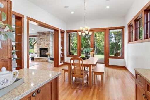 An open, thoughtfully planned layout connects kitchen, dining, and livingâideal for gatherings and entertaining