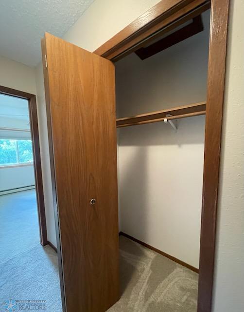 Hallway storage closet