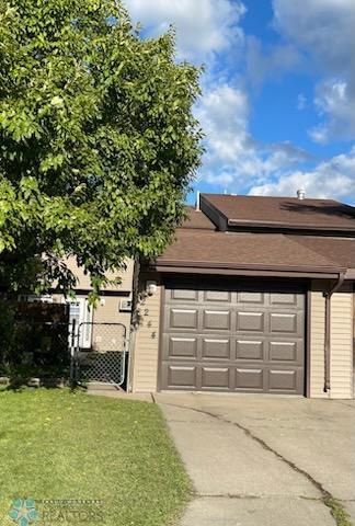 New overhead door on garage