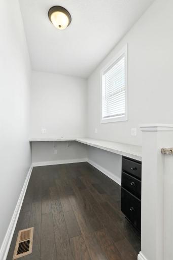 Pulte's trademark planning center is a wonderfully functional space.